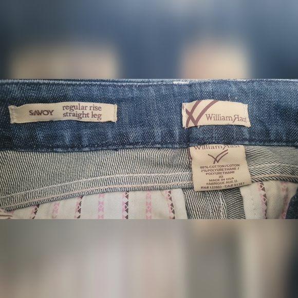 EUC William Rast Straight Leg Jeans 23 Women - Picture 3 of 6